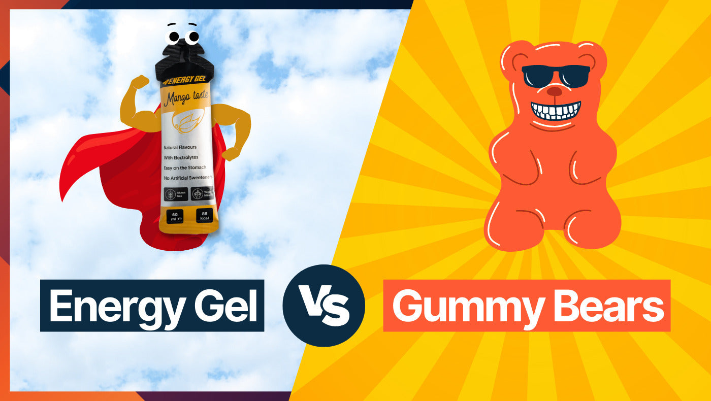 Energy Gel or Gummy Bears, a Cycling Dilemma