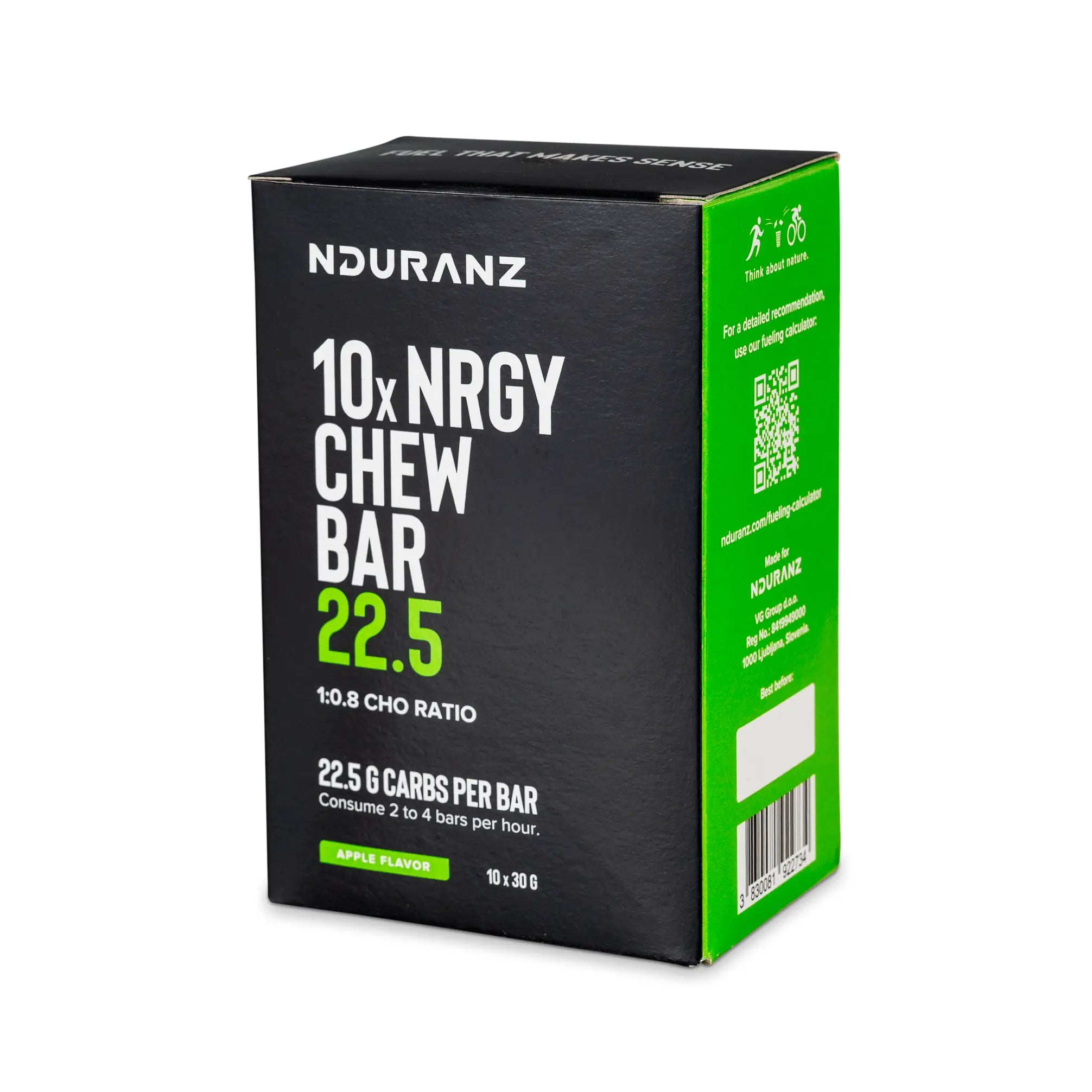 Nrgy Chew Bar 22.5 Nduranz: Optimize Your Energy Intake