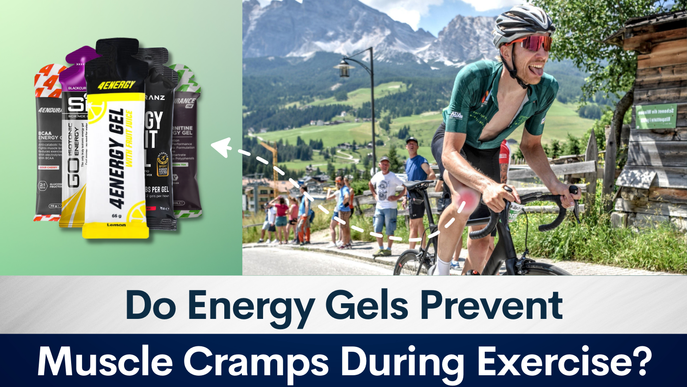 prevent muscle cramps with energy gels