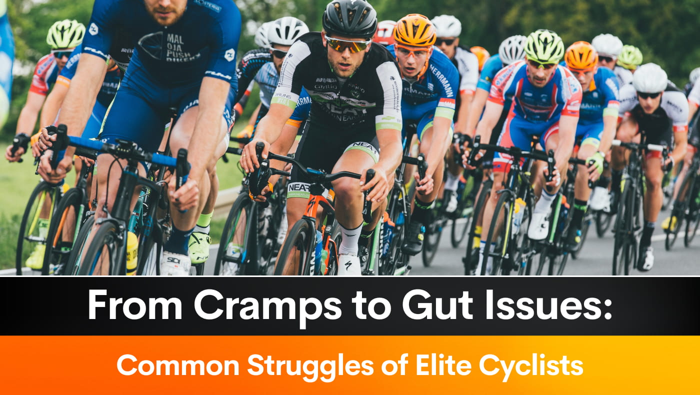 From Cramps to Gut Issues Common Struggles of Elite Cyclists