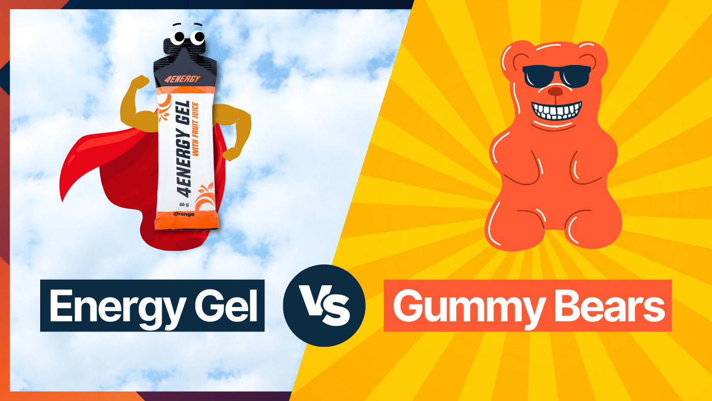 Energy Gel or Gummy Bears, a Cycling Dilemma