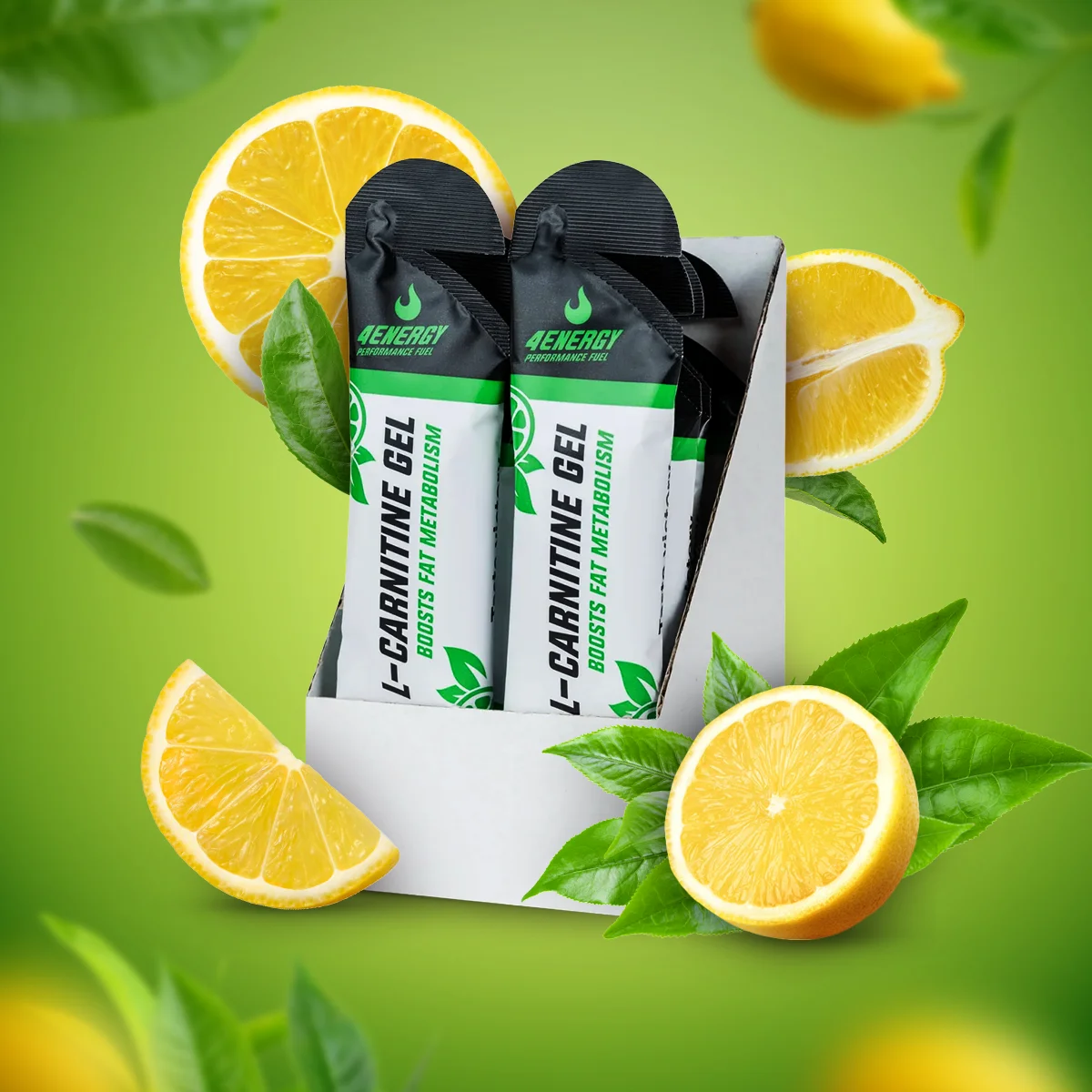 Energy Gel with L-Carnitine 4Endurance Pro: Burn Fat Energy Gel with L-Carnitine 4Endurance Pro: Burn Fat