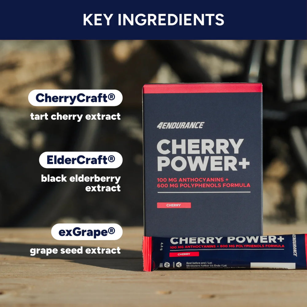 Cherry Power+ 4Endurance — Antioxidant Recovery Complex