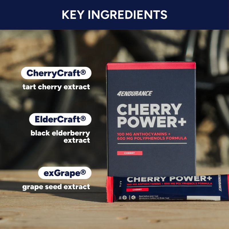 Cherry Power+ 4Endurance — Antioxidant Recovery Complex
