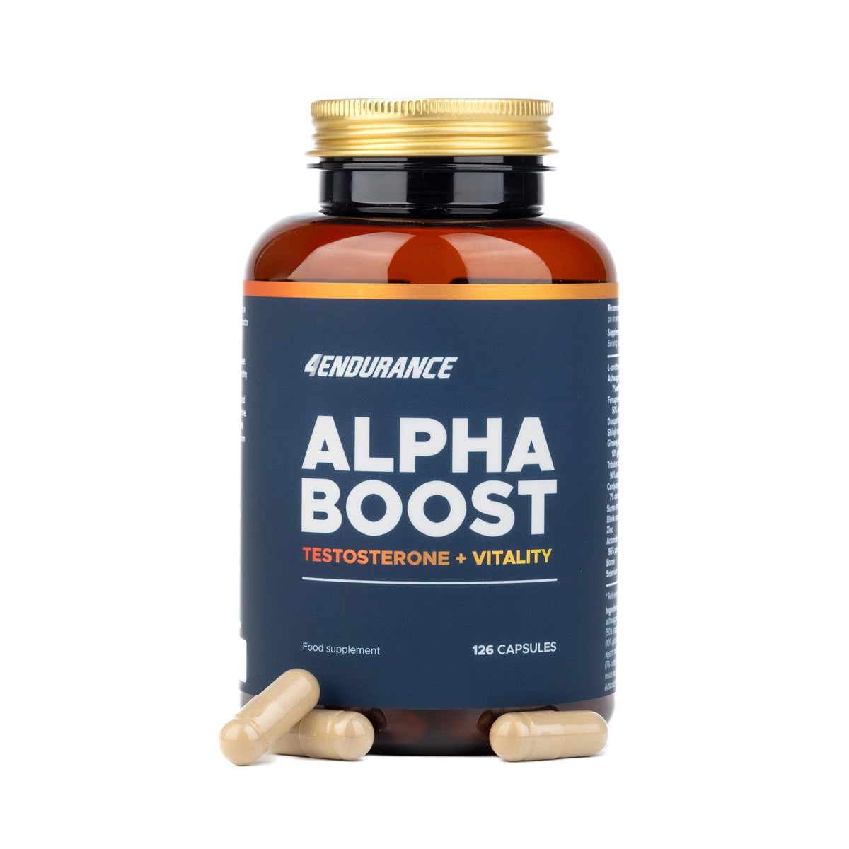 Alpha Boost - Natural Testosterone Booster for Men