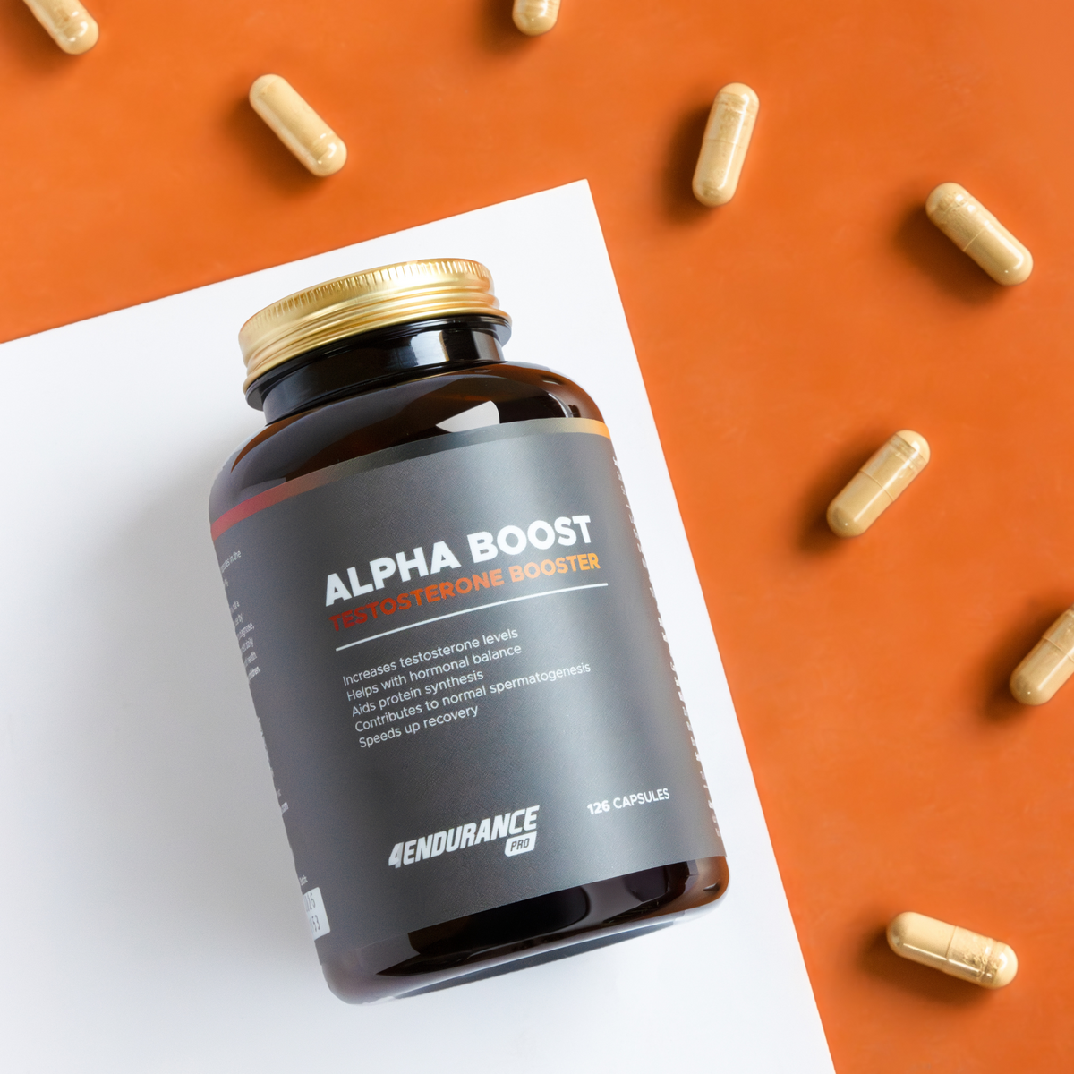 Alpha Boost Natural Testosterone Booster for Men