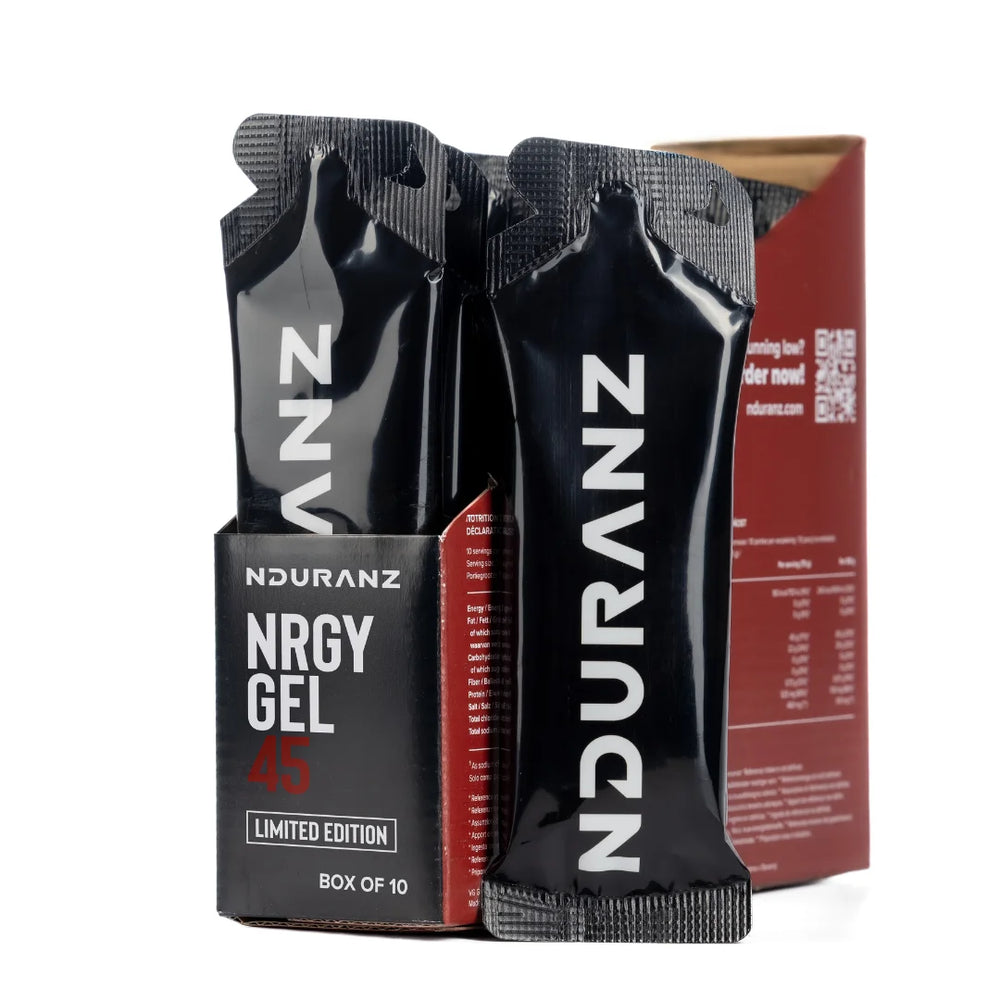 健康アクセサリー Intention Energy Nrgy Gel 45 Nduranz — High-performance Energy Gel for Sports
