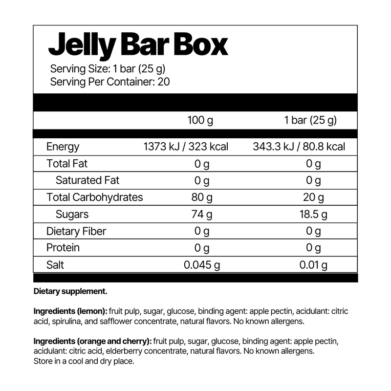 Jelly Bar Box