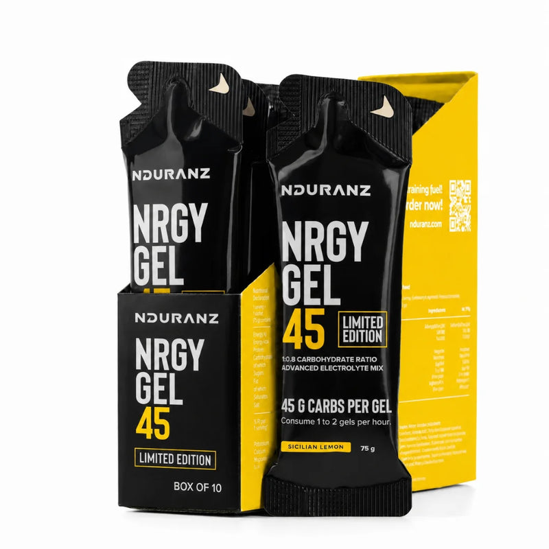 健康アクセサリー Intention Energy Nrgy Gel 45 Nduranz — High-performance Energy Gel for Sports