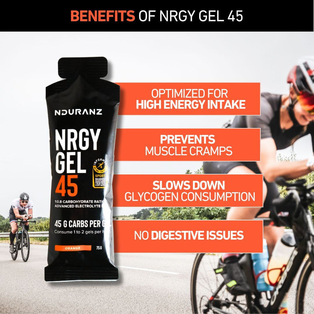 Nrgy Gel 45 Nduranz — Energy Gel for Endurance Athletes