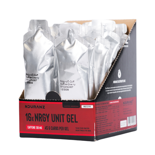 Nrgy Unit Gel with Caffeine Box — Prototype