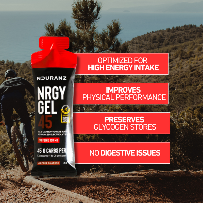 Nrgy Gel 45 with Caffeine Box