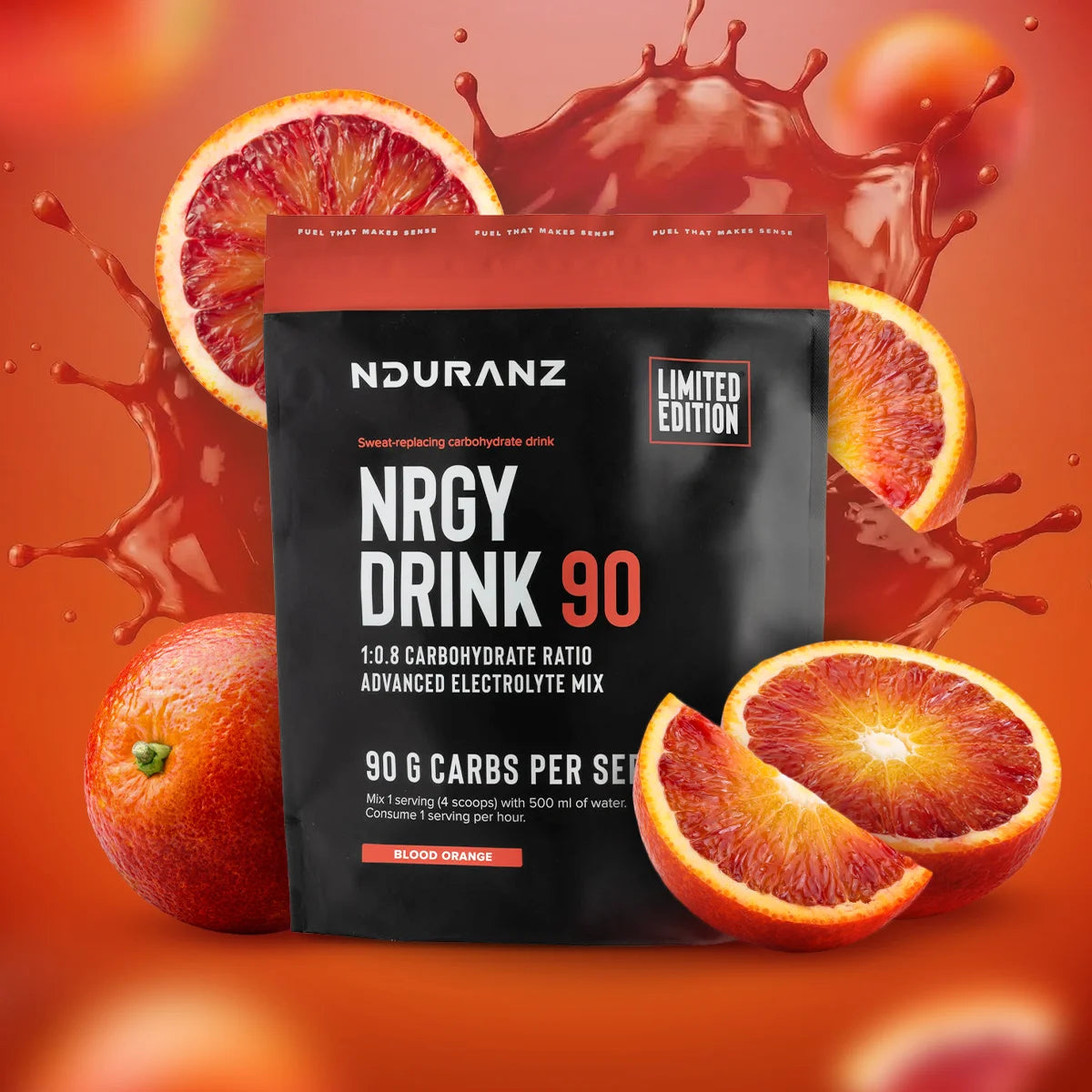 Nrgy Drink 90: Max Carbohydrate Intake in One Serving