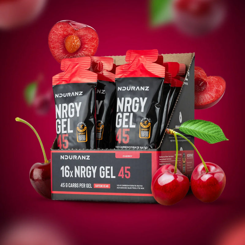 Nrgy Gel 45 with Caffeine Nduranz — Maximum Energy