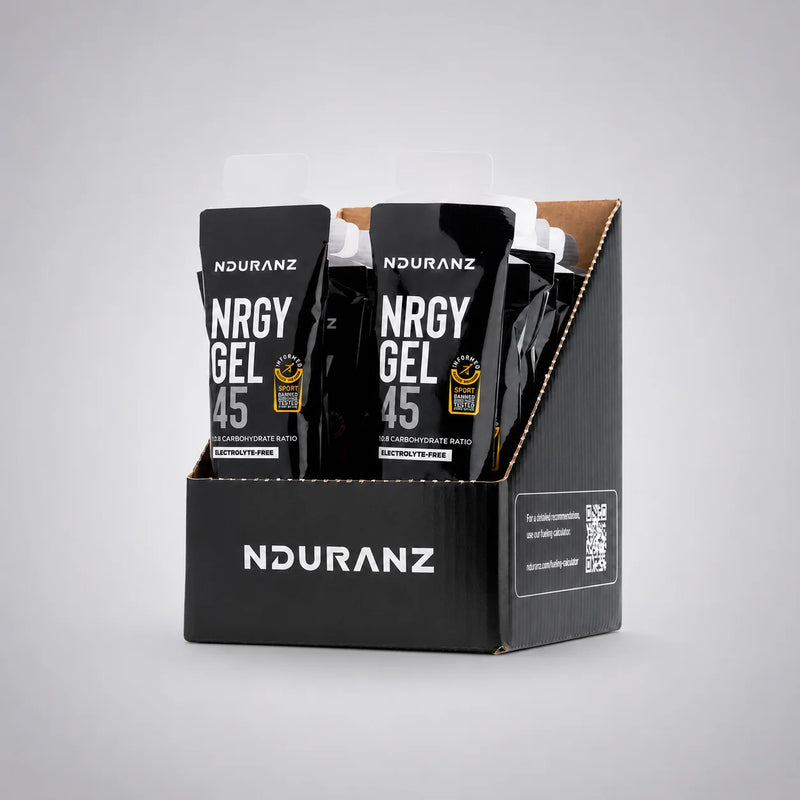 Nduranz Nrgy Gel 45 — Electrolyte-Free energy gel!