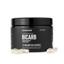 Nduranz Nrgy Drink Bicarb 45 - 1200 g lemon flavor, black and yellow pouch with brand logo and nutritional text on white background.