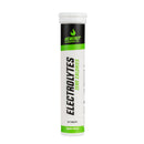 4Energy Electrolytes - 20 effervescent tablets Apple flavor, white tube with black and green text on white background.