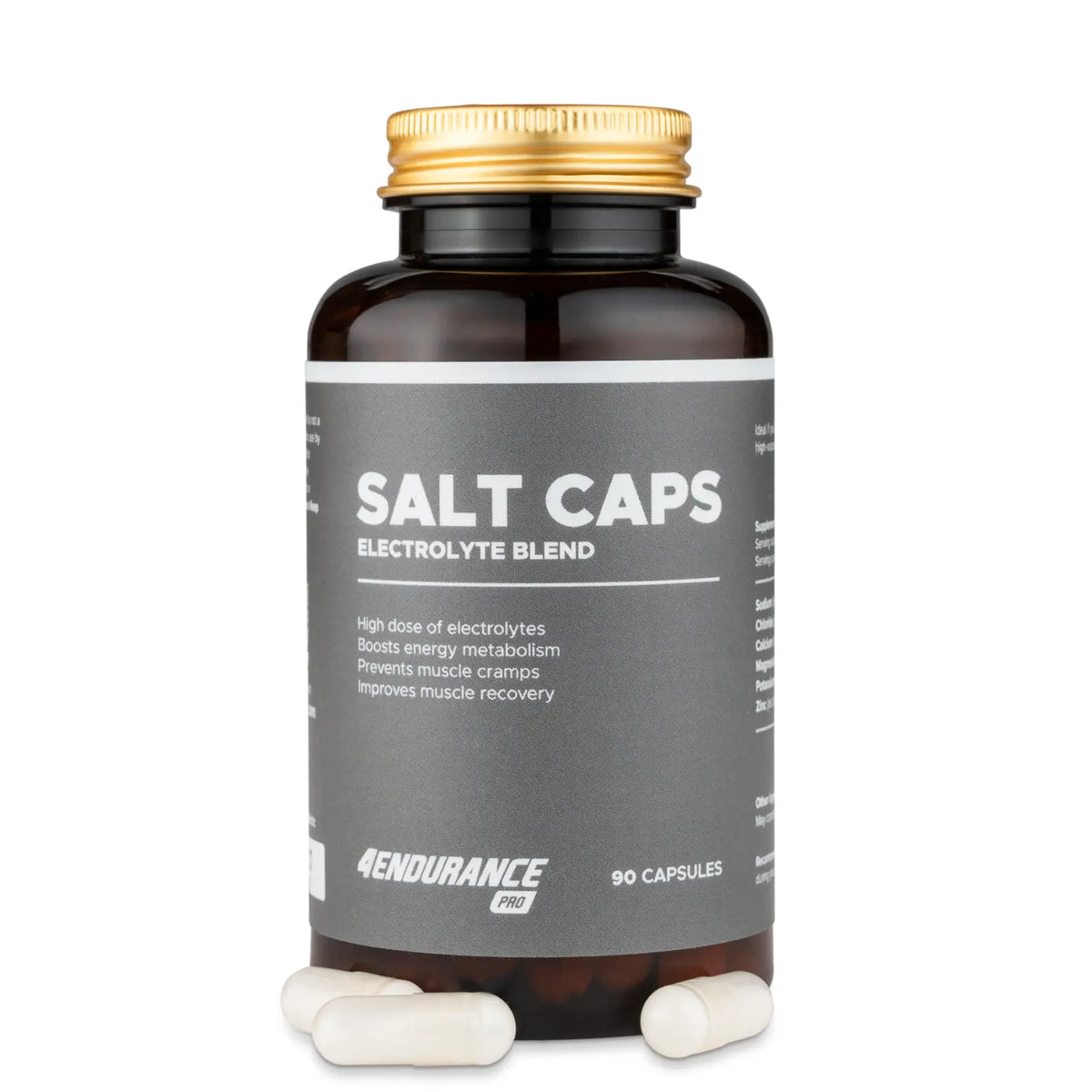 Salt Caps 4Endurance Pro: Electrolyte mix for athletes