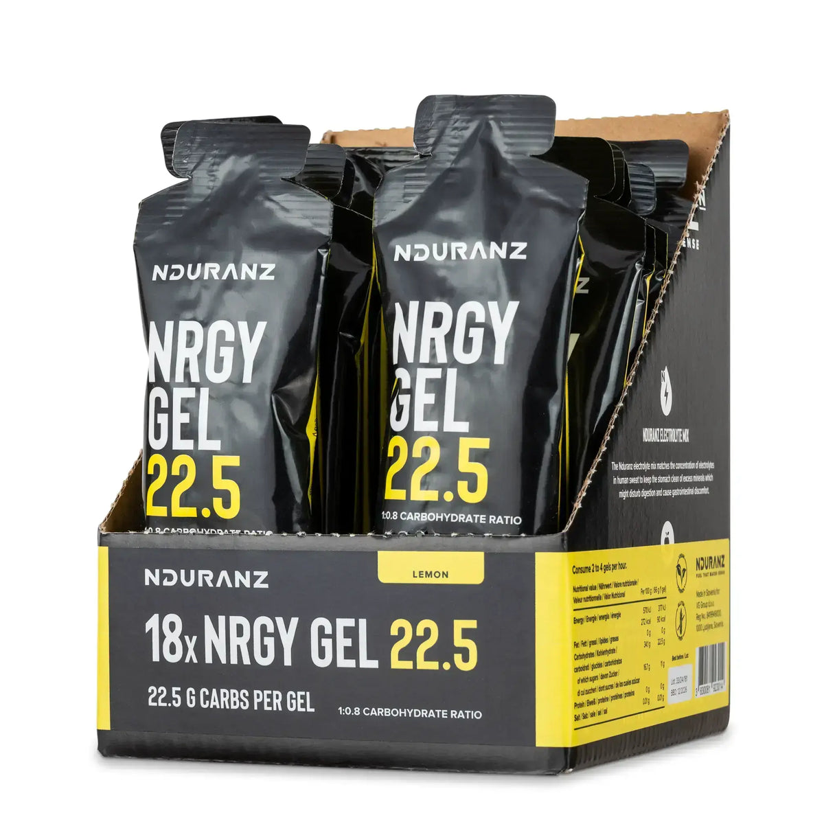 Nrgy Gel 22.5 Nduranz: Optimize Your Energy Intake