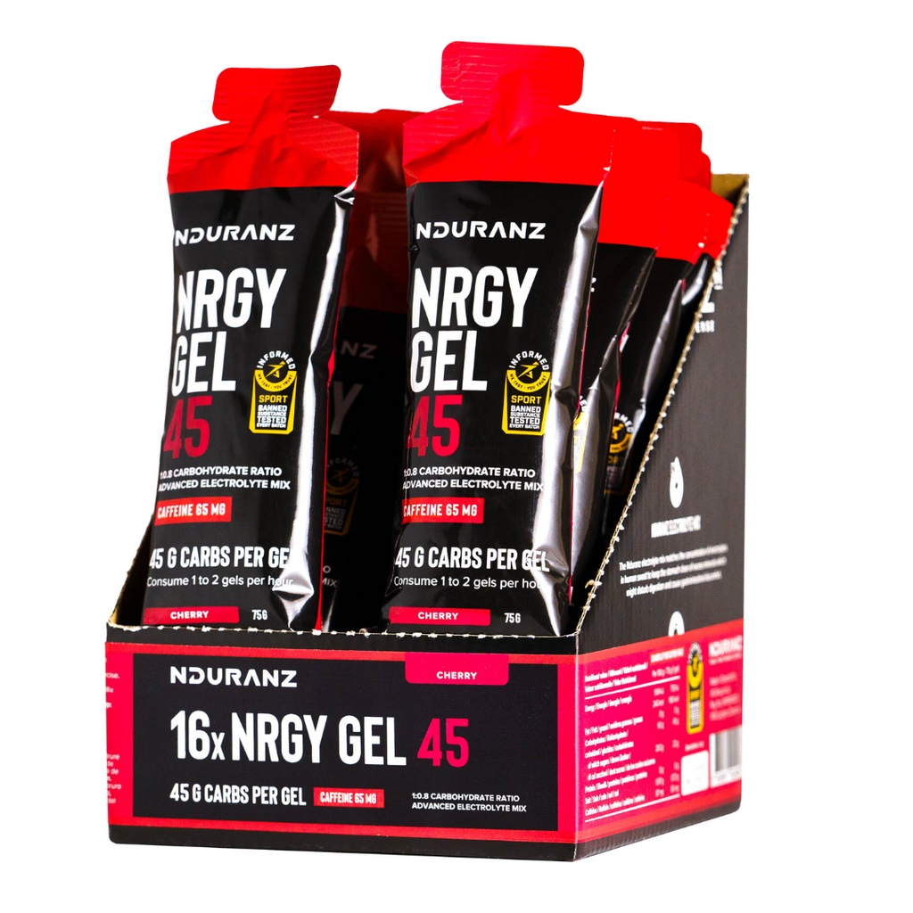 Nrgy Gel 45 with Caffeine Nduranz — Maximum Energy