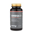 4Endurance Pro Omega-3 - 60 softgels, dark brown bottle with yellow cap and orange-white label on white background.