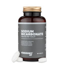 4Endurance Pro Sodium Bicarbonate - 90 tablets pack, brown bottle with gold cap on white background showing label text.