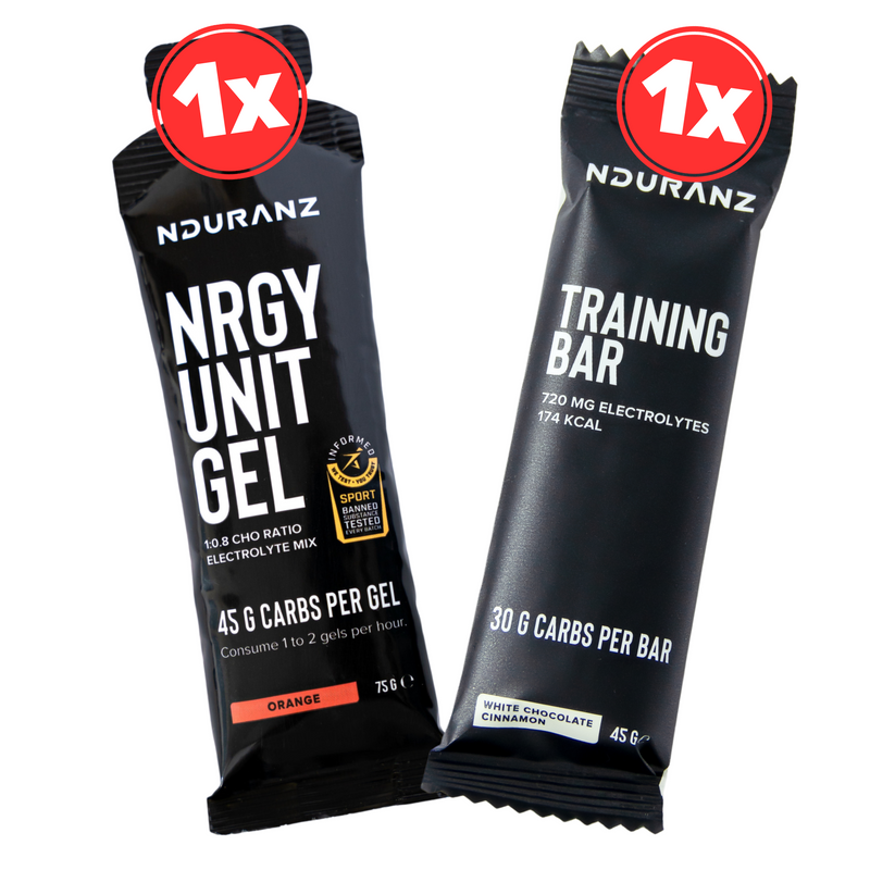 1 x Nrgy Unit Gel | 1 x Training bar